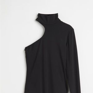 One shoulder modern bodysuit